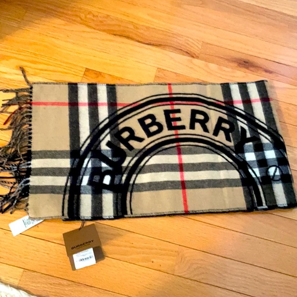 Burberry Accessories - Brand New! Burberry scarf - rare find never worn